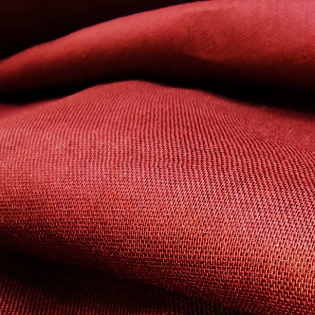 KHANAM DYED 2PC SHIRT/TROUSER MRN