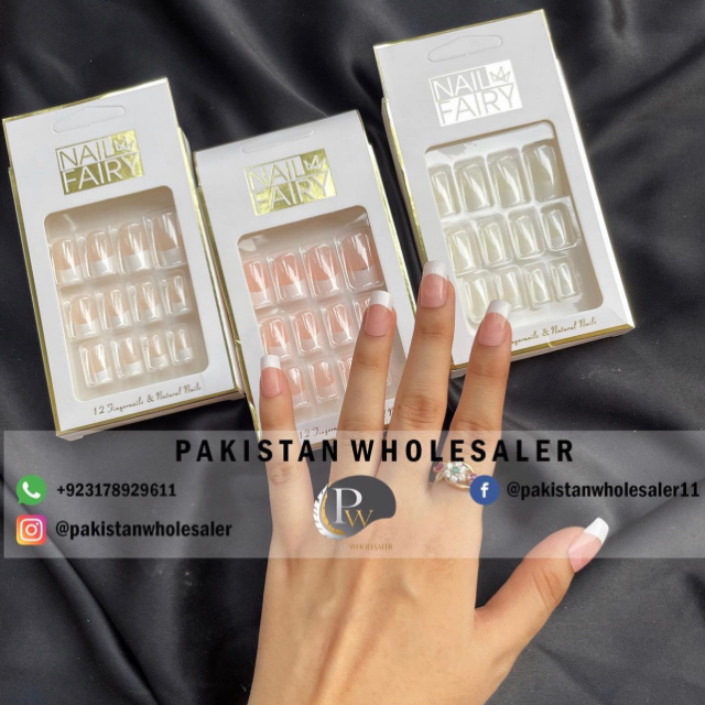 Fairy Stick On Nails Pack Of 12