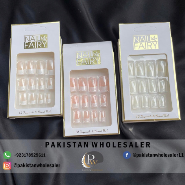 Fairy Stick On Nails Pack Of 12