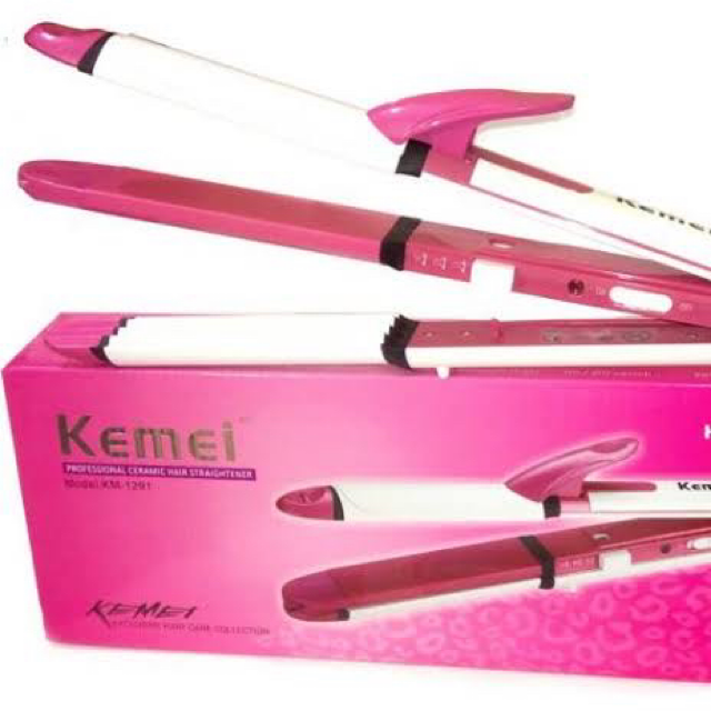 Shinon 3 in 1 Crimper + Straightener + Curler