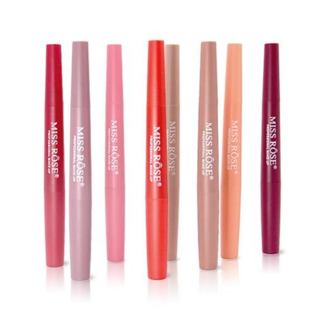 MISS ROSE 2-in-1 Lipstick Pen Lip Liner