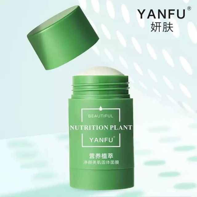 Green Stick Face Mask
