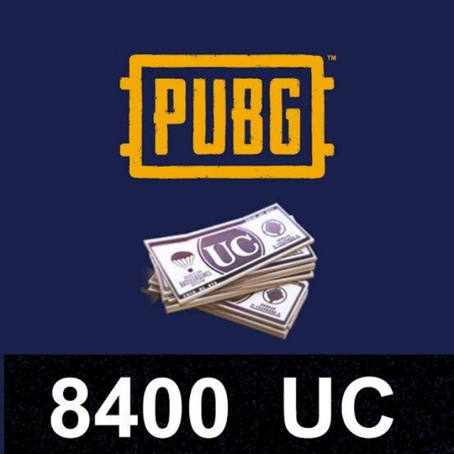 PUBG 8400 UC