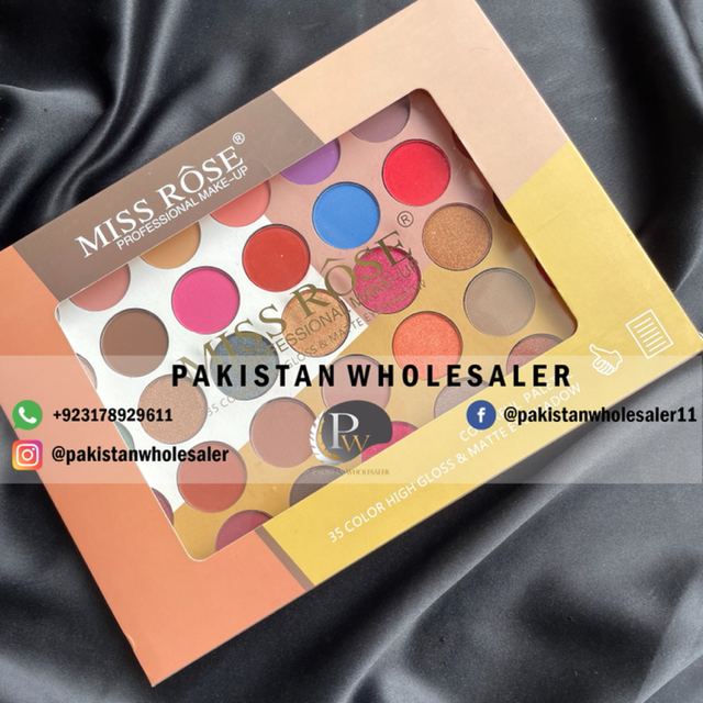 Miss Rose Eyeshadow Palette 35 Colours
