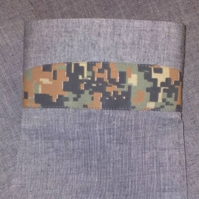 Shalwar Kameez With Commando Design