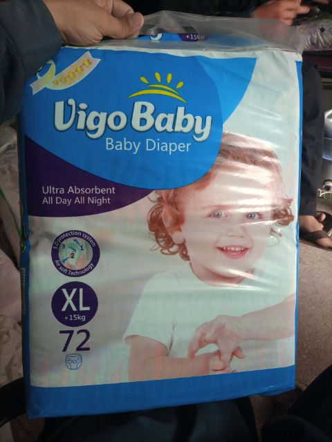 Vigobaby Diapers XL 72 Pic No 5 Jumbo Pack