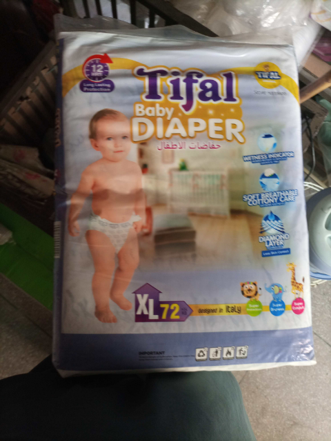Tifal Baby Diapers XL 72 Pic Size 5