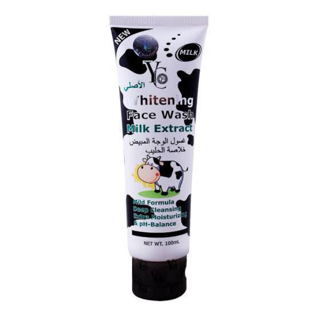 YC Whitening Milk Extract Face Wash 100ml