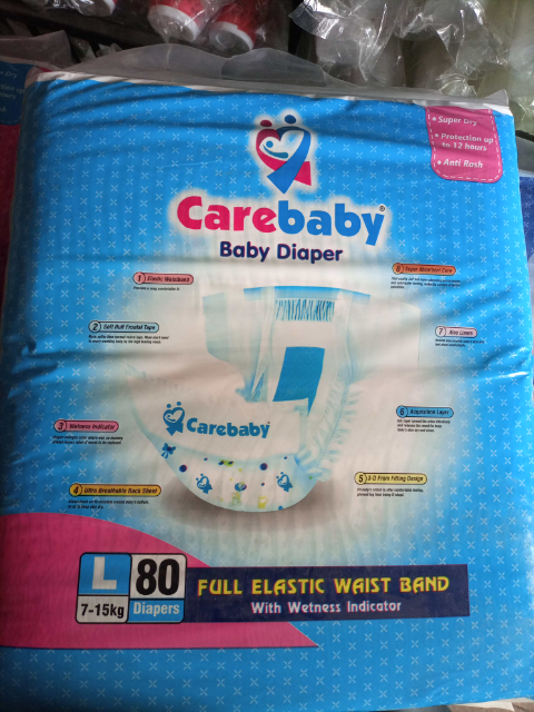 care baby diaper Large 80