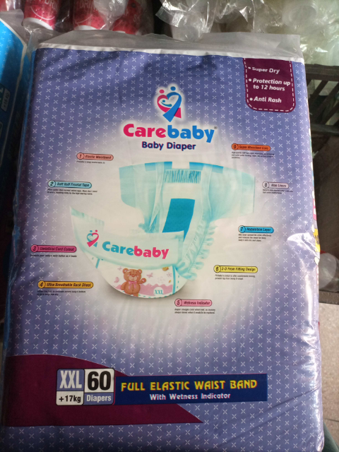 Care Baby Diapers XXL 60 Pic +17kg
