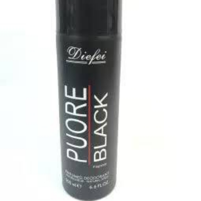 Puore Black Body Spray Local