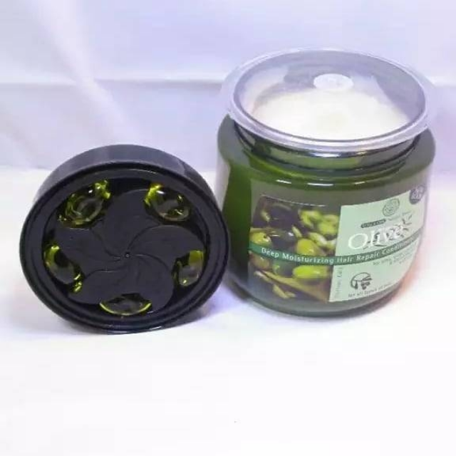 Olive Hair Mask + Conditioner Jar