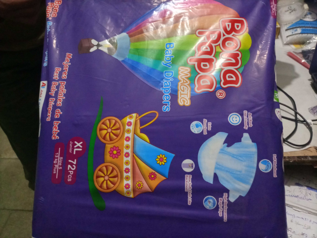 Bona Papa Magic Baby Diapers XL   72 Pcs Size 5