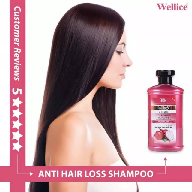 Wellice Professional Onion Anti Hair Loss Shampoo