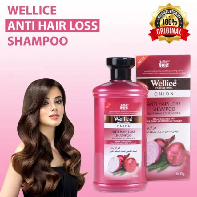 Wellice Professional Onion Anti Hair Loss Shampoo