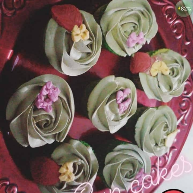 Floral Cupcakes