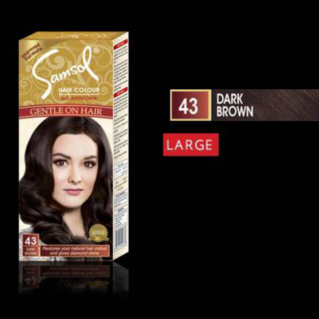 Samsol Colour Dark Brown 43