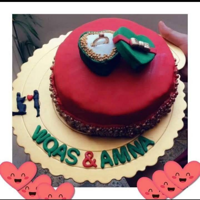 Proposal Theme Cake