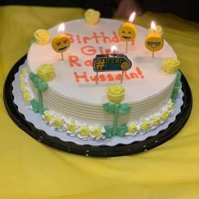 Birthday Cream Cake