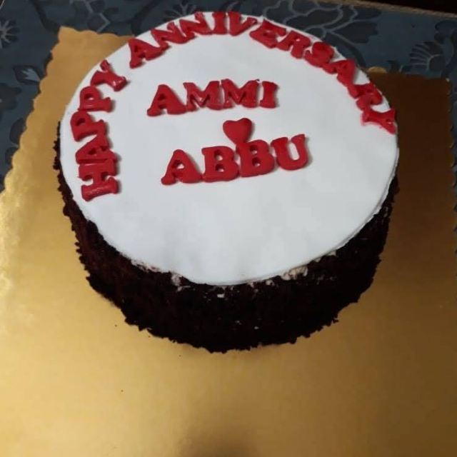 Happy Anniversary Celebration Cake