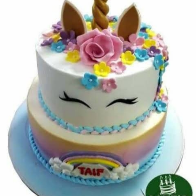 Unicorn Theme Cake