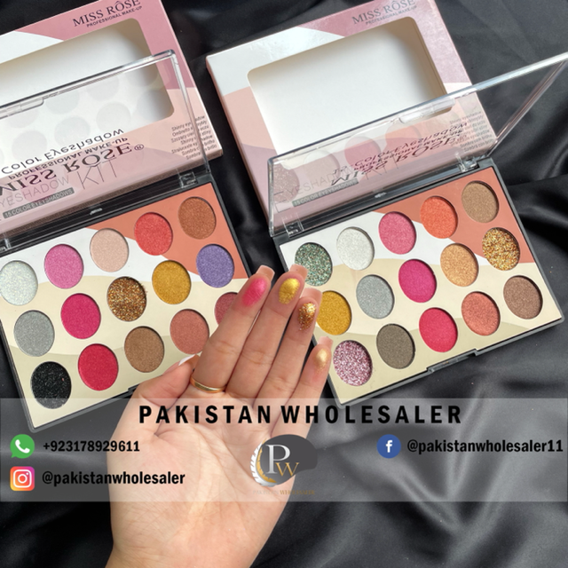 Miss Rose Professional 15 Colour Eyeshadow Kit