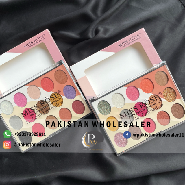 Miss Rose Professional 15 Colour Eyeshadow Kit