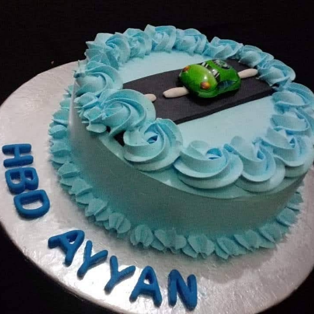 Highway Theme Cake