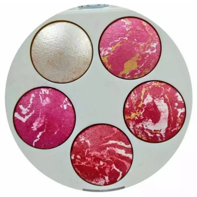 Seven Cool 5 in 1 Professional Terracotta Blush On Palette K