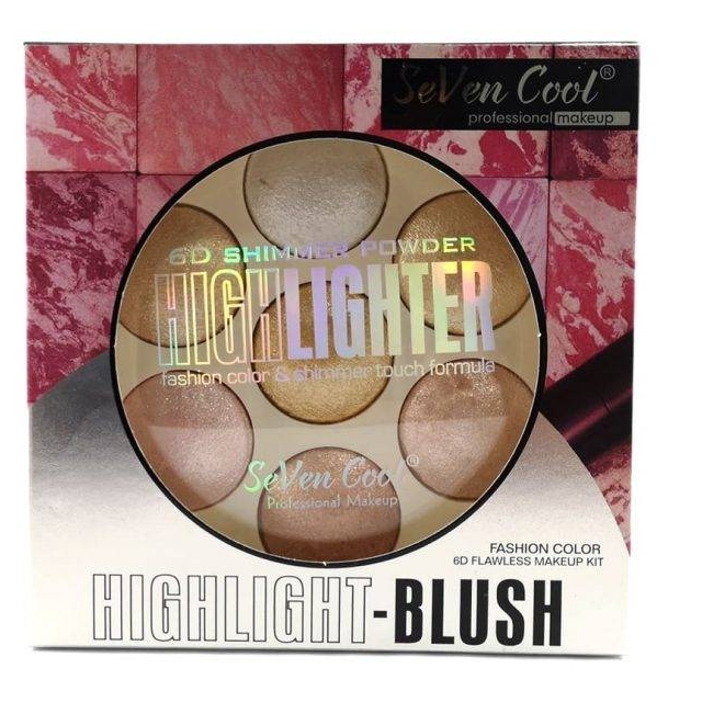 Seven Cool 7 In 1 Professional Highlighter