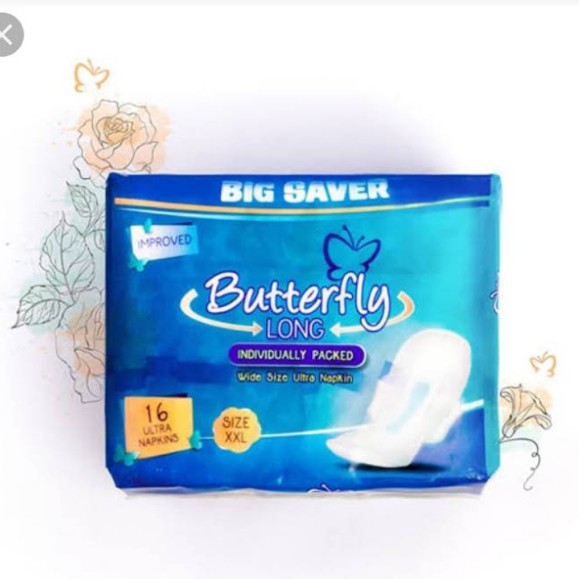 Butterfly Long XXL 16 Pad