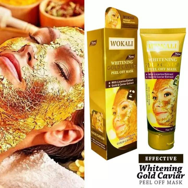 Wokali Whitening Gold Caviar Magnetic Peel Off Mask 130ml