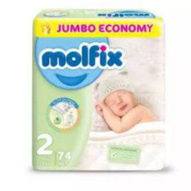 MOLFIX Jumbo Pack Small SIZE 2 (74pcs)