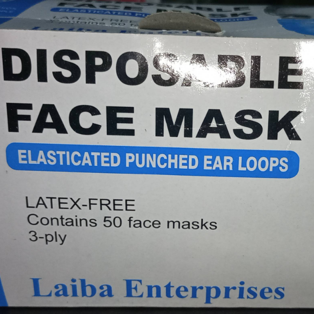 Face Mask Pack Of 50