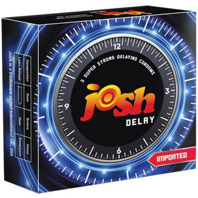 josh Delay 3 Imported Condoms Pack