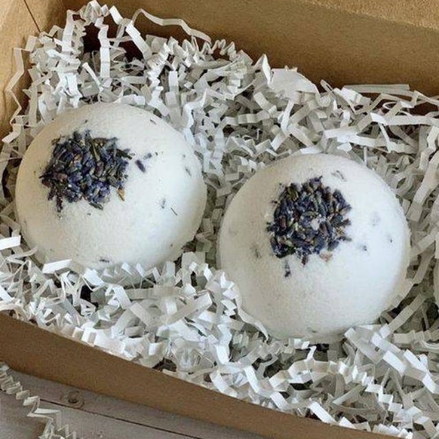 Lavender-vanilla Bath Bomb -1pc