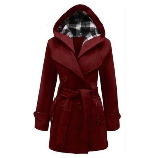 French Hooded Coat By Lychee