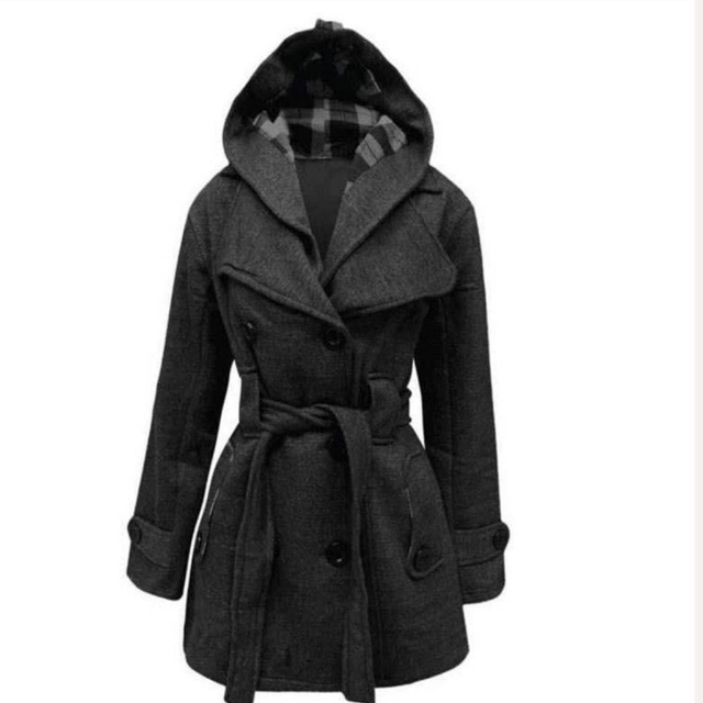 French Hooded Coat By Lychee