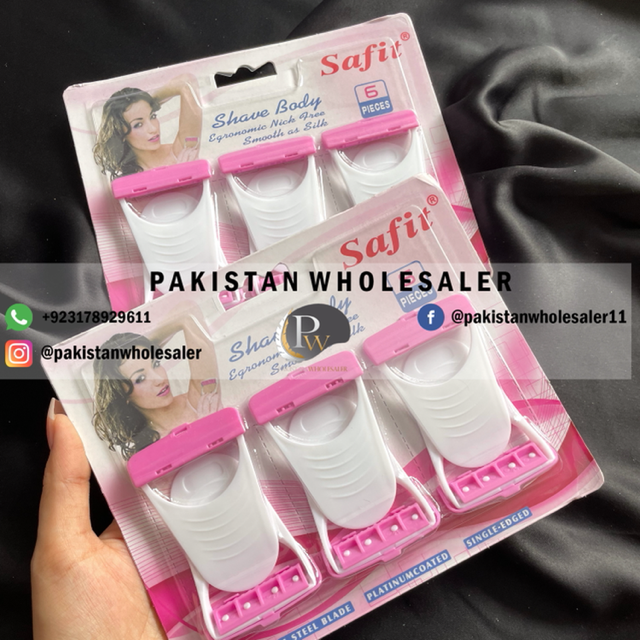 Safit Shave Body Pack of 6 Razors