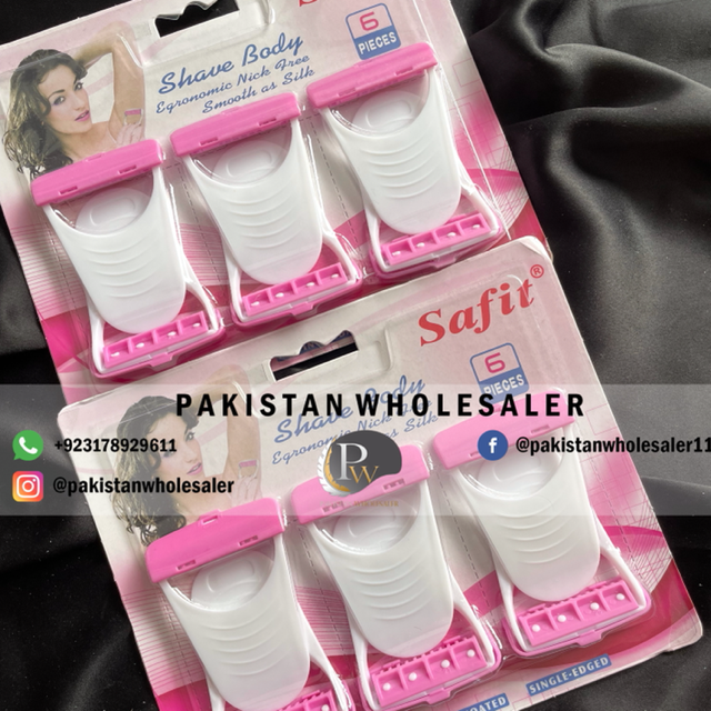 Safit Shave Body Pack of 6 Razors