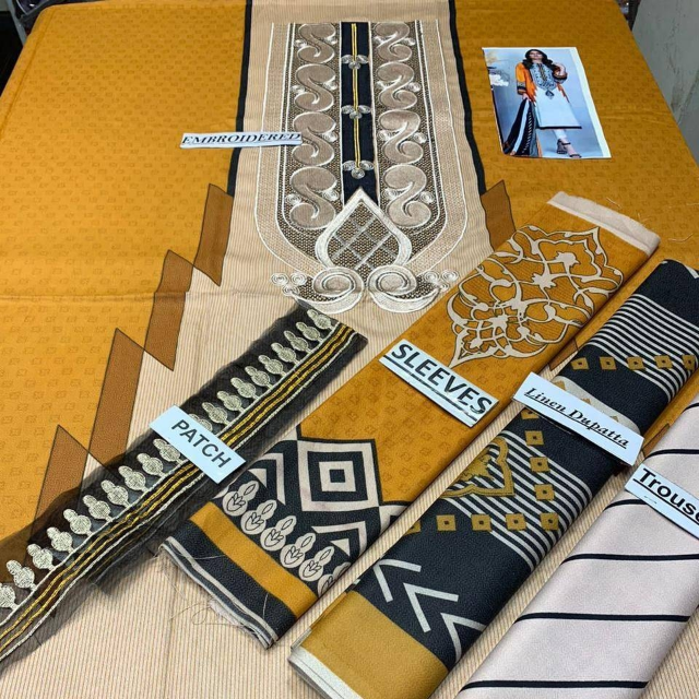 Winter Fabric Dhanak With Wool By Alkaram