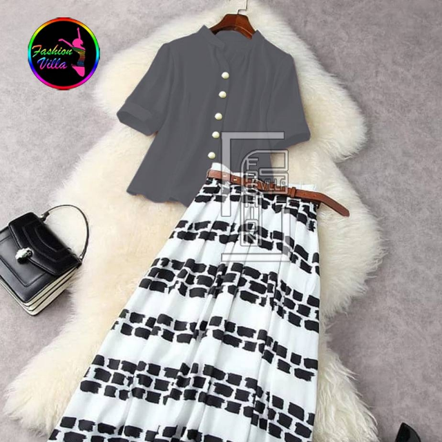 Skirt &Top By Boschee