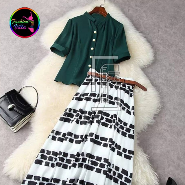 Skirt &Top By Boschee