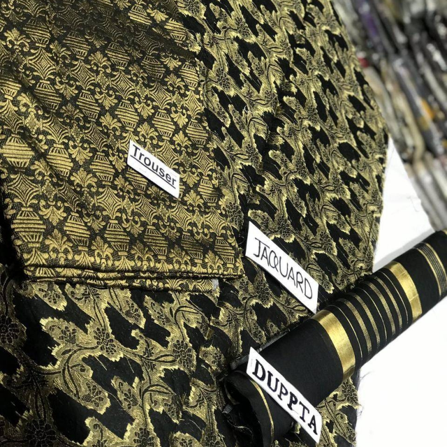 Organza Jacquard With Jamawar By Ayza Khan Fancy Dress 3PC
