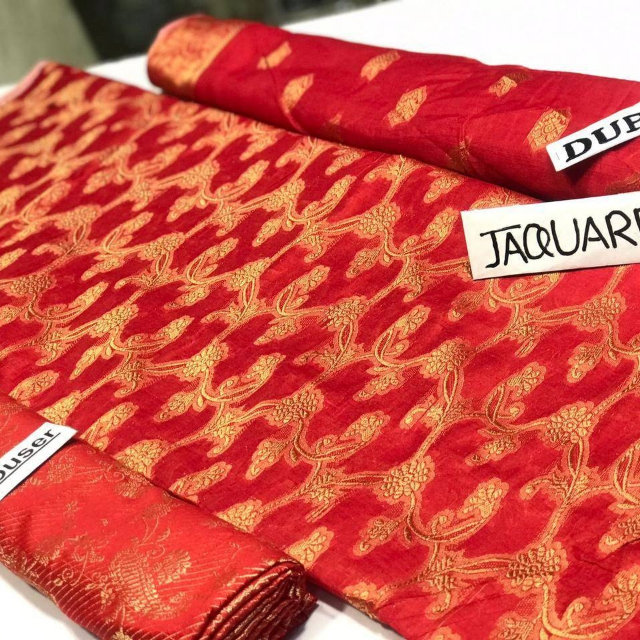 Organza Jacquard With Jamawar By Ayza Khan Fancy Dress 3PC