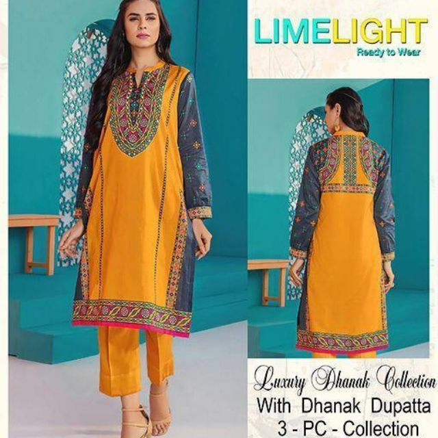 Winter Fabric Dhanak With Wool By Limelight 3PC