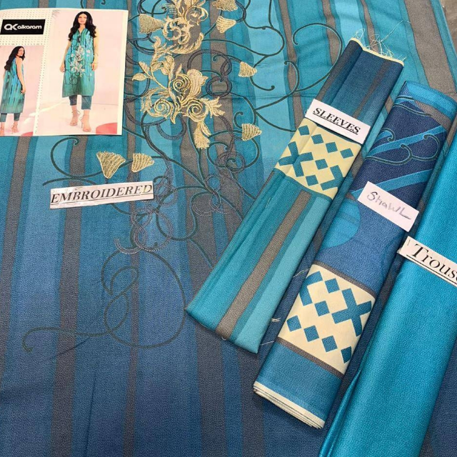 Dhanak Fabric By Alkaram