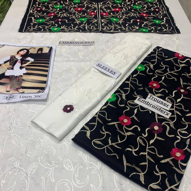 Linen By Bushra Haq 2PC