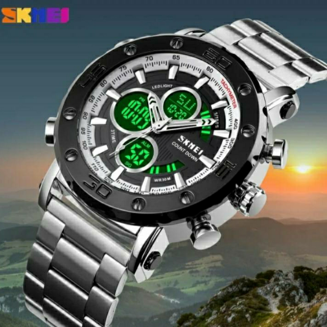 Skmei Original Dual Time Watch For Boys And Man