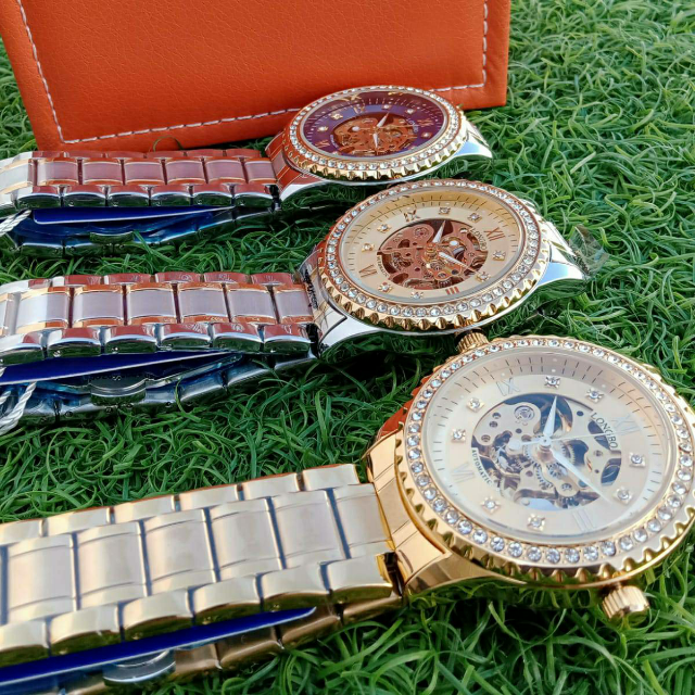 Longbo Automatic Chain Watch For Men